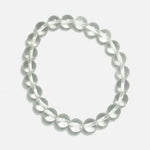 Load image into Gallery viewer, Clear Quartz (Spatika) Bracelet: Spiritual Awareness - Round Beads 8mm
