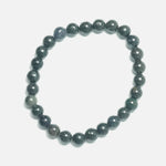 Load image into Gallery viewer, Black Obsidian Bracelet - Round Beads 6mm
