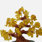 Load image into Gallery viewer, Citrine Crystal Tree (Black Wooden Base): Abundance &amp; Positivity
