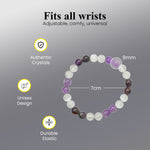 Load image into Gallery viewer, Crown Chakra Support Bracelet
