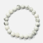 Load image into Gallery viewer, Howlite Bracelet: Awareness and Emotional Expression
