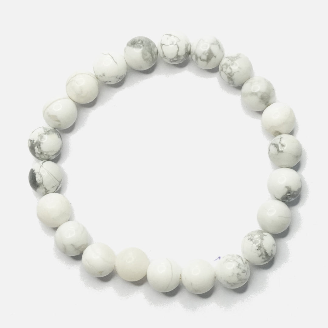 Howlite Bracelet: Awareness and Emotional Expression