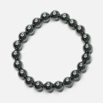 Load image into Gallery viewer, Hematite Bracelet: Enhances Memory - Round Beads 8mm
