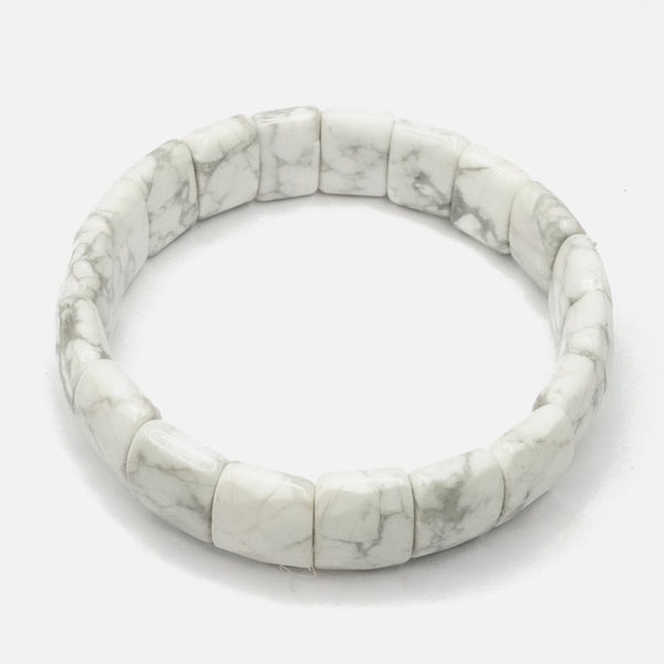 Howlite Bracelet: Awareness and Emotional Expression Love Rocks Bracelet