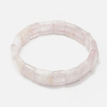 Load image into Gallery viewer, Rose Quartz Bracelet: Self Love - Square Beads
