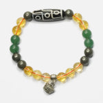 Load image into Gallery viewer, Abundance Bracelet: Wealth - Round Beads 8mm
