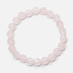 Load image into Gallery viewer, Rose Quartz Bracelet: Self Love - Round Cut Beads 8mm
