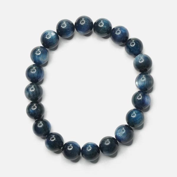 Blue Kyanite Bracelet: Alignment and Tranquility Love Rocks Bracelet