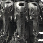 Load image into Gallery viewer, Karungali Ganesha Idol - Panchamukhi Mahaganapathi: Divine Protection &amp; Prosperity (Large)
