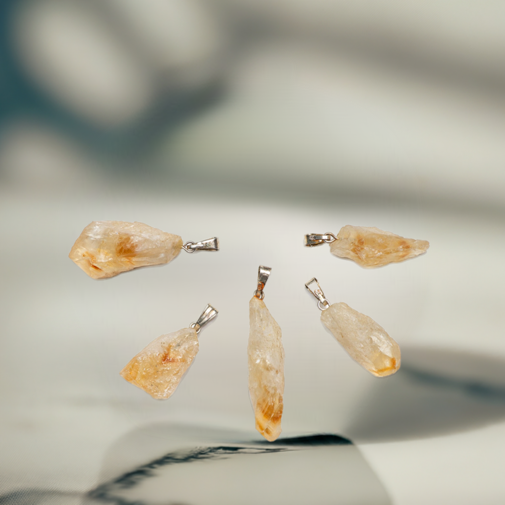 Citrine Pendant: Abundance