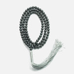 Load image into Gallery viewer, Hematite Japamala: Round Plain Beads 8mm
