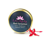 Red Carnelian Fragrance Candle: Creativity