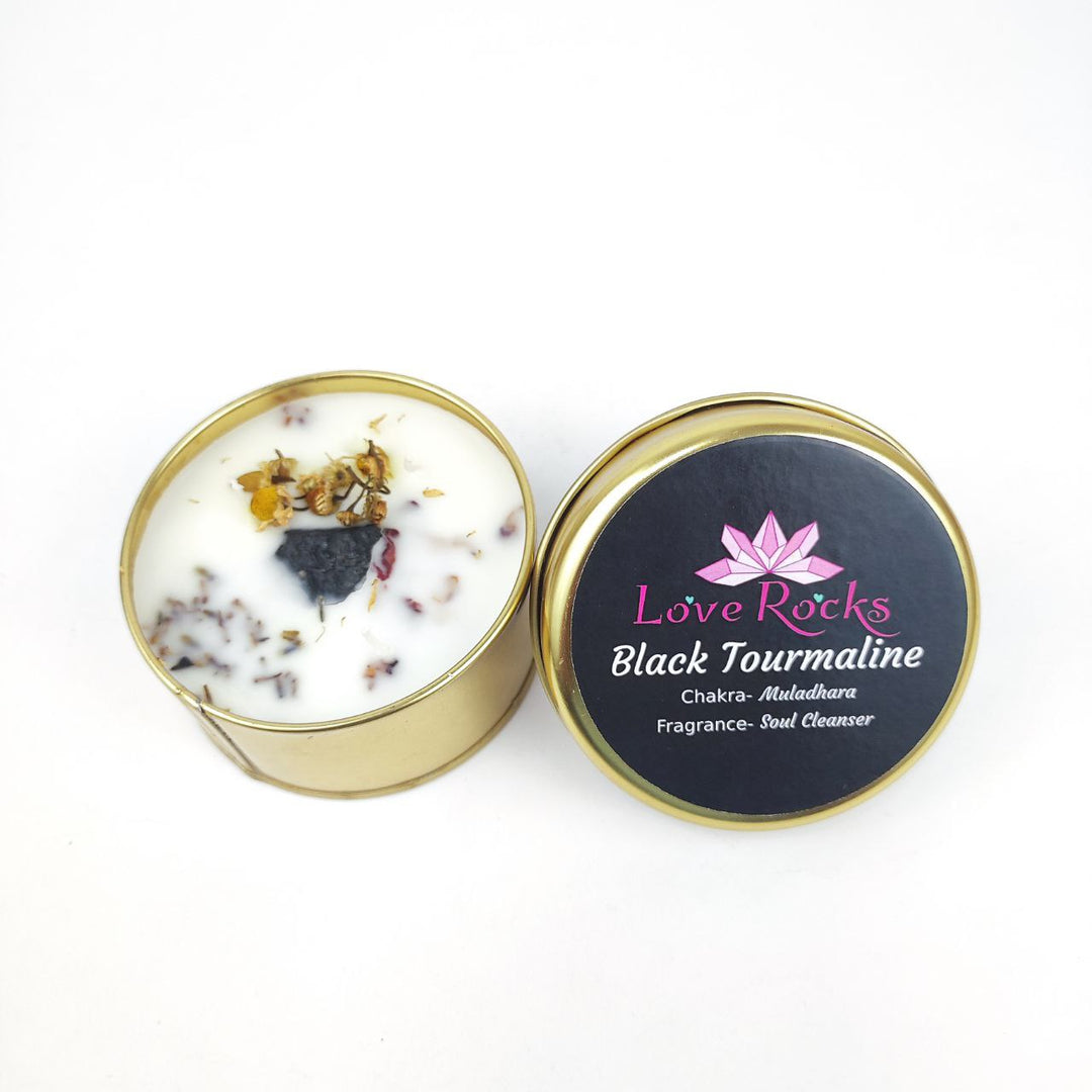 Black Tourmaline Fragrance Candle