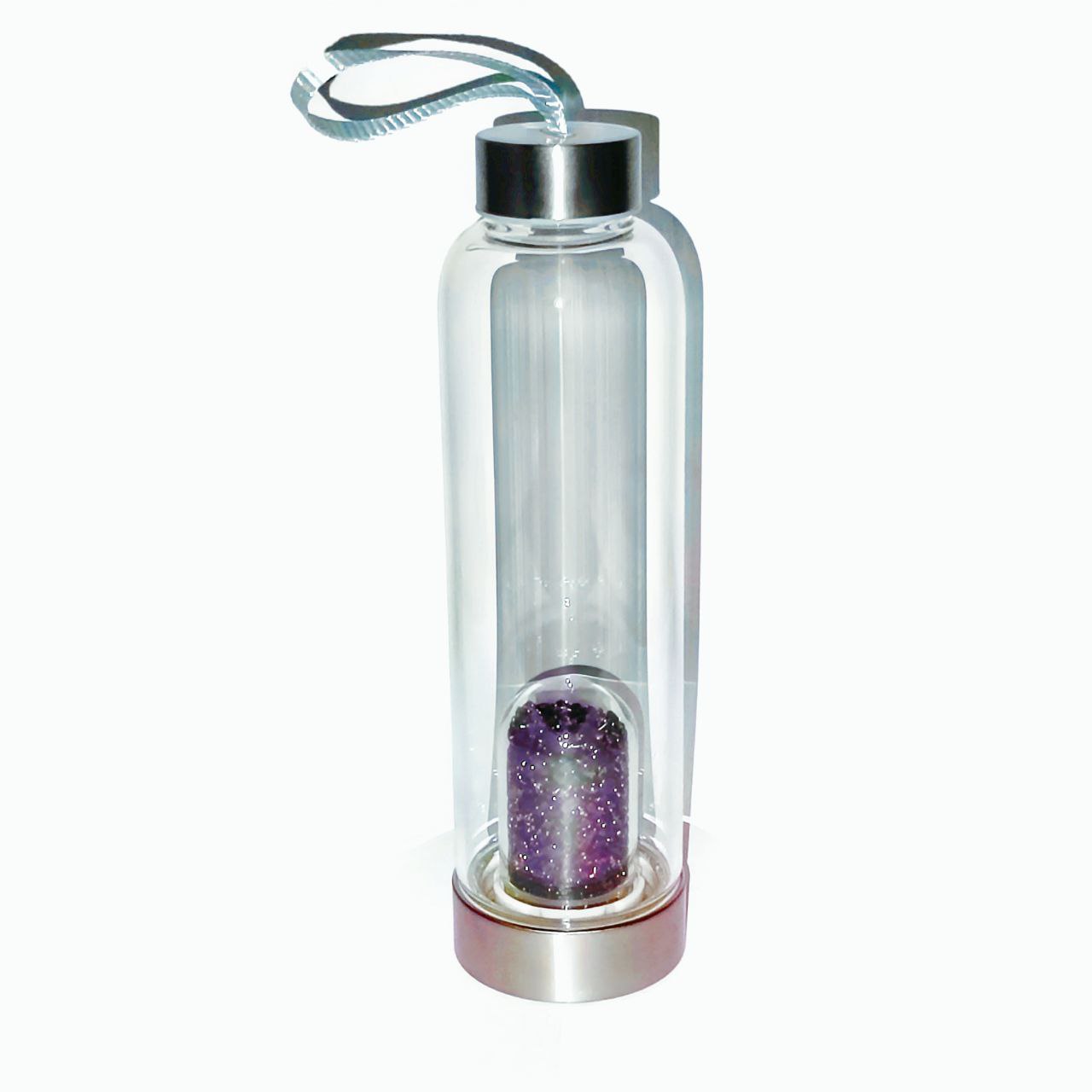 Garnet Crystal Bottle