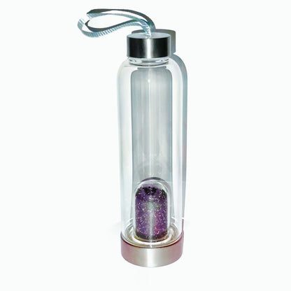 Garnet Crystal Bottle