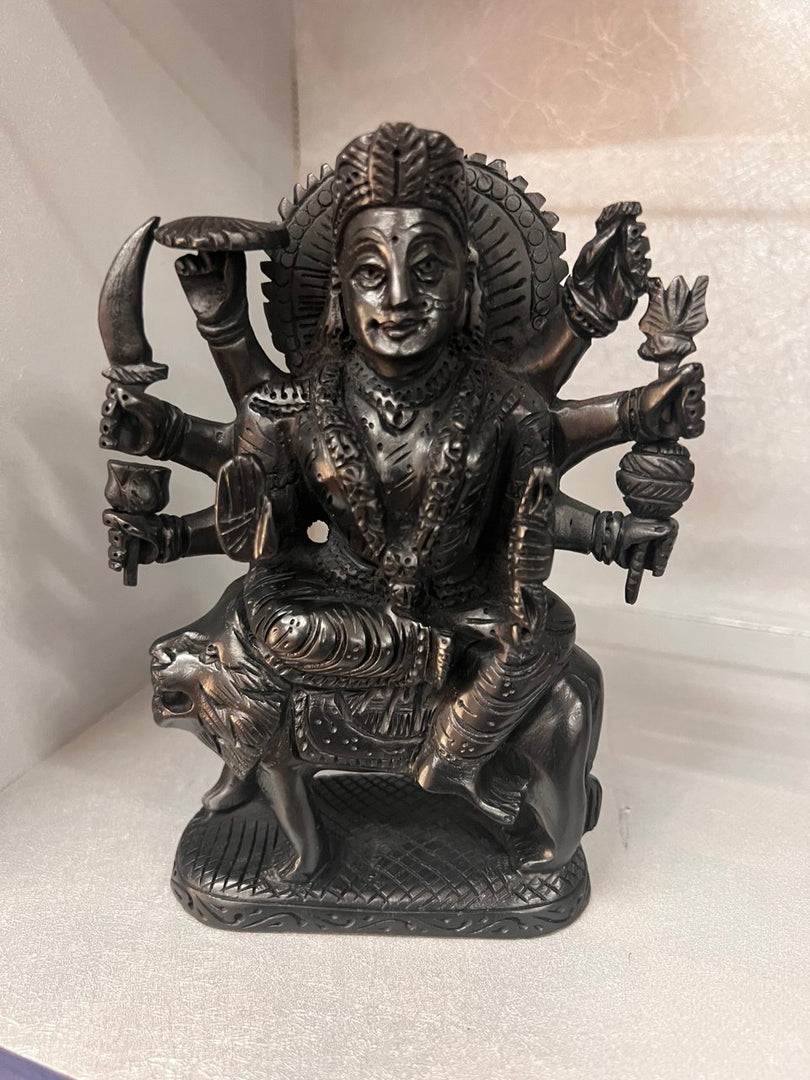 Karungali Durga Idol - Goddess of Power & Protection