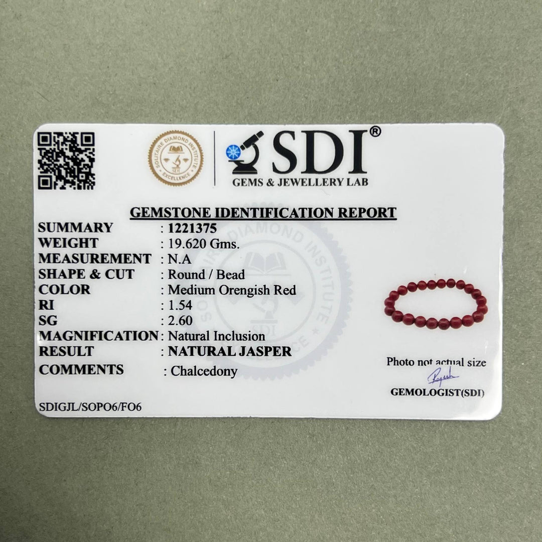 Red Jasper Bracelet: Nurturer & Protector