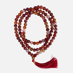 Load image into Gallery viewer, Red Hakik Japamala – Grounding &amp; Inner Strength