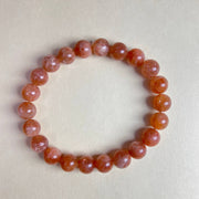 Sunstone Bracelet: Round Beads 8mm