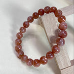 Load image into Gallery viewer, Sunstone Bracelet: Round Beads 8mm