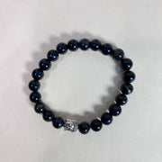 Blue Tiger’s Eye & Buddha Bracelet – Calm Mind, Confidence & Grounding