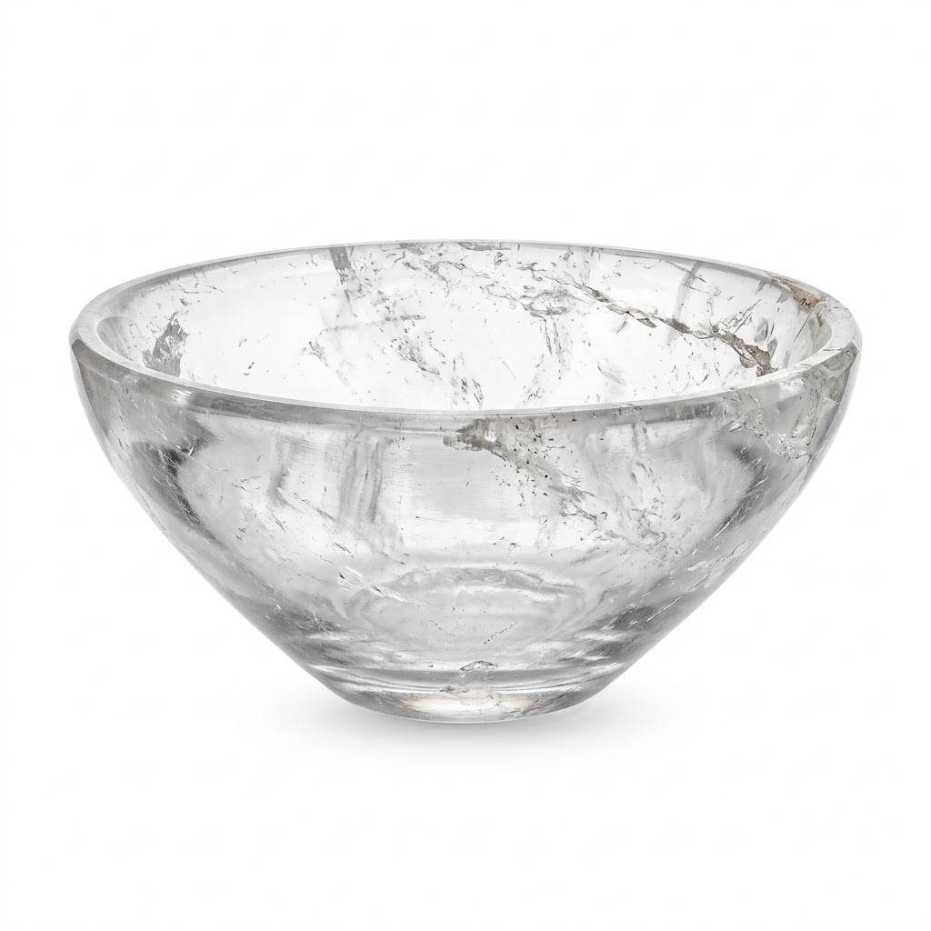 Clear Quartz Bowl: Spiritual Awareness