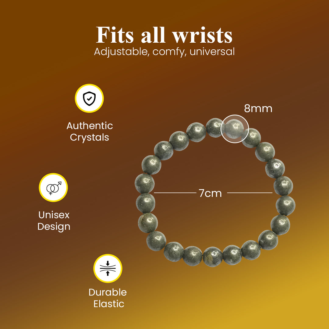 Pyrite Bracelet: Manifest Abundance