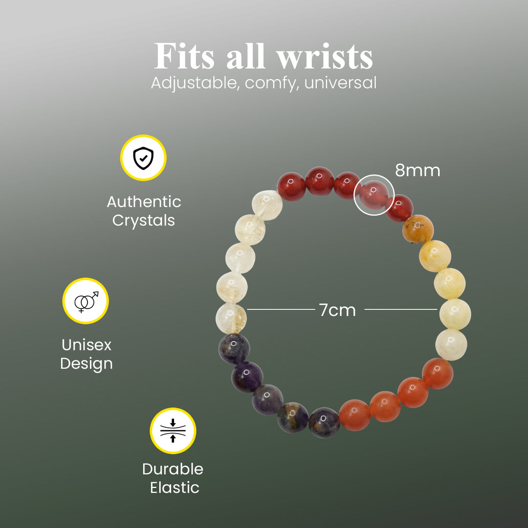 Sacral Chakra Support Bracelet