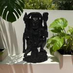 Load image into Gallery viewer, Karungali Sanjeevani Anjaneya Idol : Guardian of Strength &amp; Devotion

