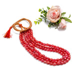 Load image into Gallery viewer, Pink Quartz Necklace - 3 Layer
