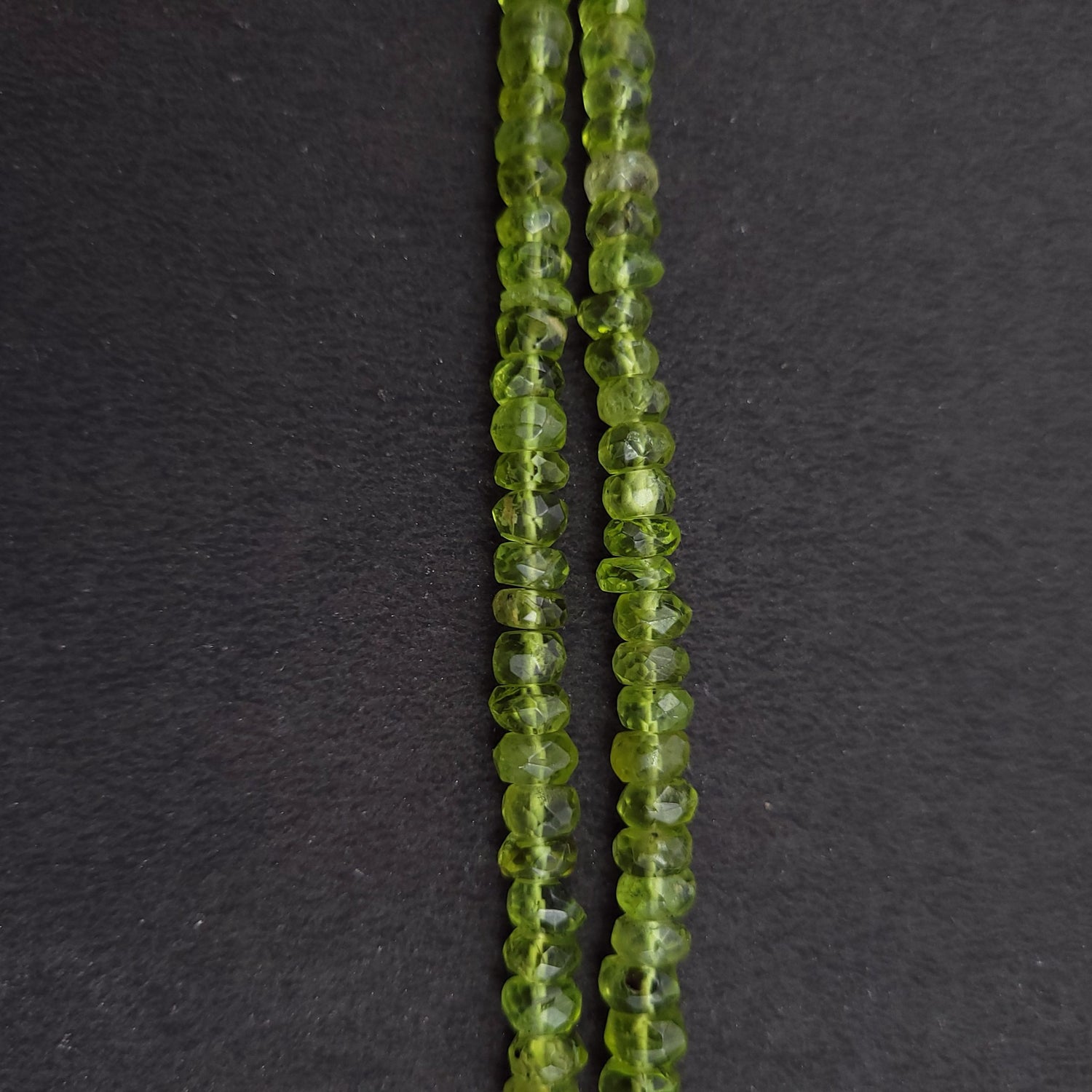 Peridot 2 Layered Necklace