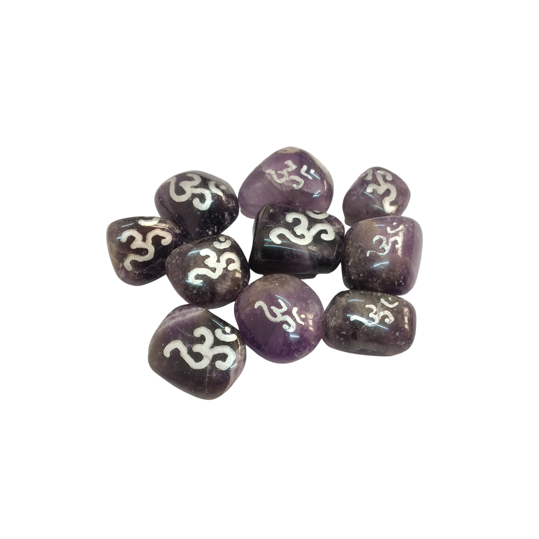 Amethyst Tumbled Stone: Peace and Calm