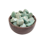 Load image into Gallery viewer, Amazonite Tumbled Stone: Dispels Worries and Fear
