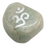 Load image into Gallery viewer, Amazonite Tumbled Stone: Dispels Worries and Fear
