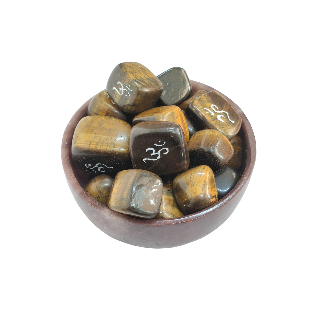 Tiger's Eye Tumbled Stone