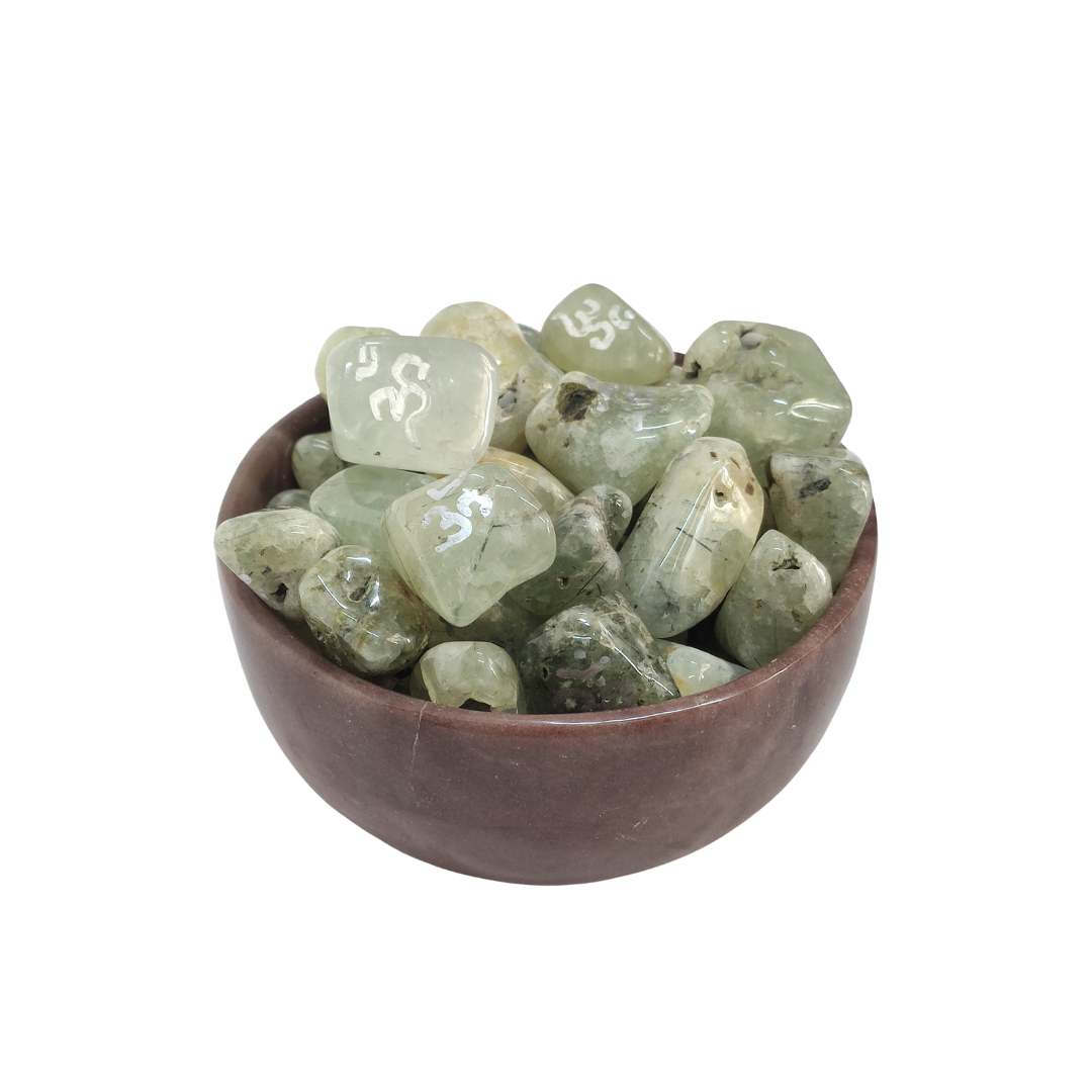 Prehnite Tumbled stone