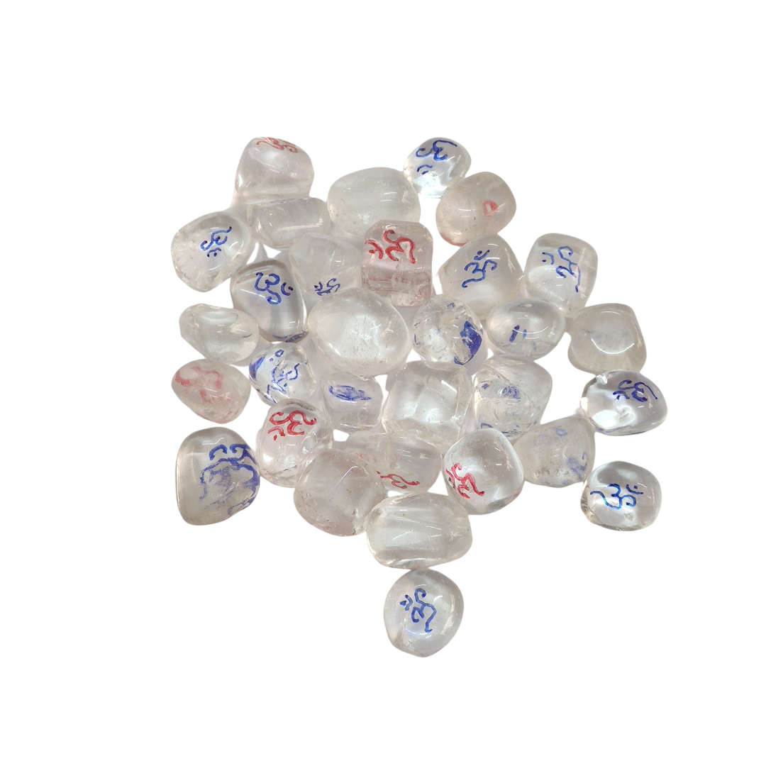 Clear Quartz Tumbled Stone: Spiritual Awareness