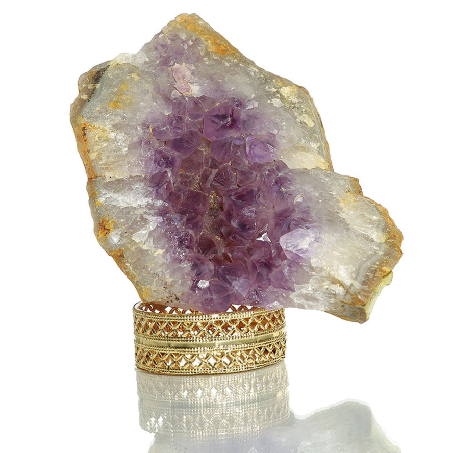 Amethyst cluster