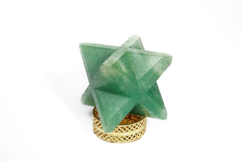 Green Aventurine Merkabah: Good Health