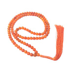 Load image into Gallery viewer, Red Aventurine Japamala: Stable and Grounded - Round Plain Beads 8mm
