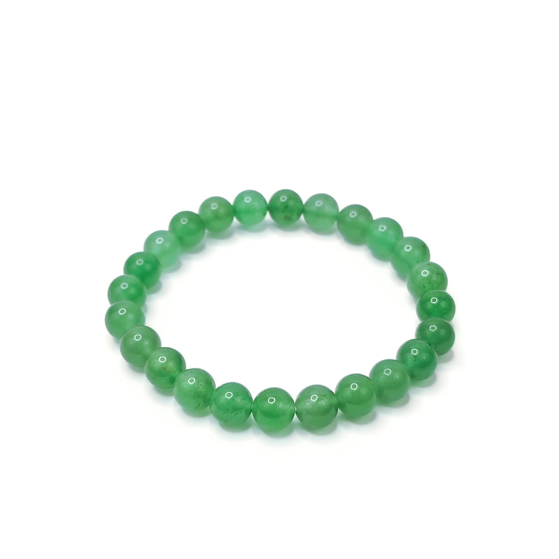 Aventurine Green Round Beads Bracelet