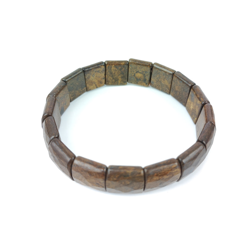 Bronzite Bracelet: Courtesy - Square Beads