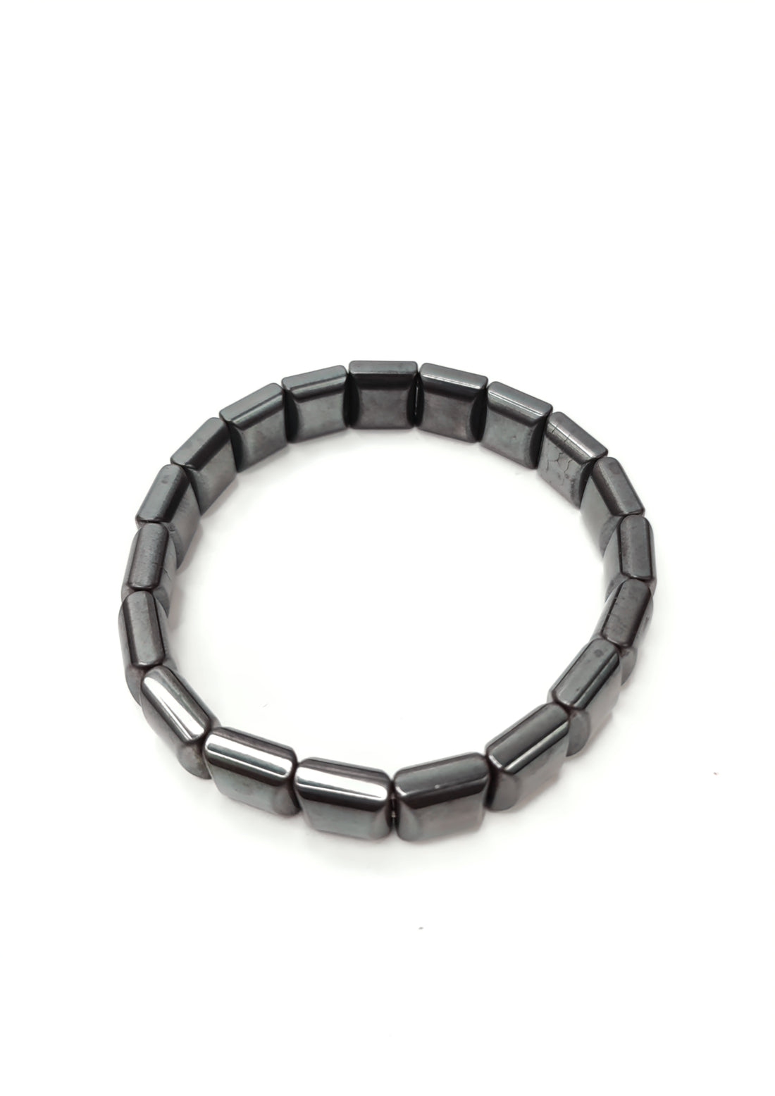Hematite Square Beads Bracelet