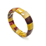 Mookaite Bracelet: Stability - Square Beads