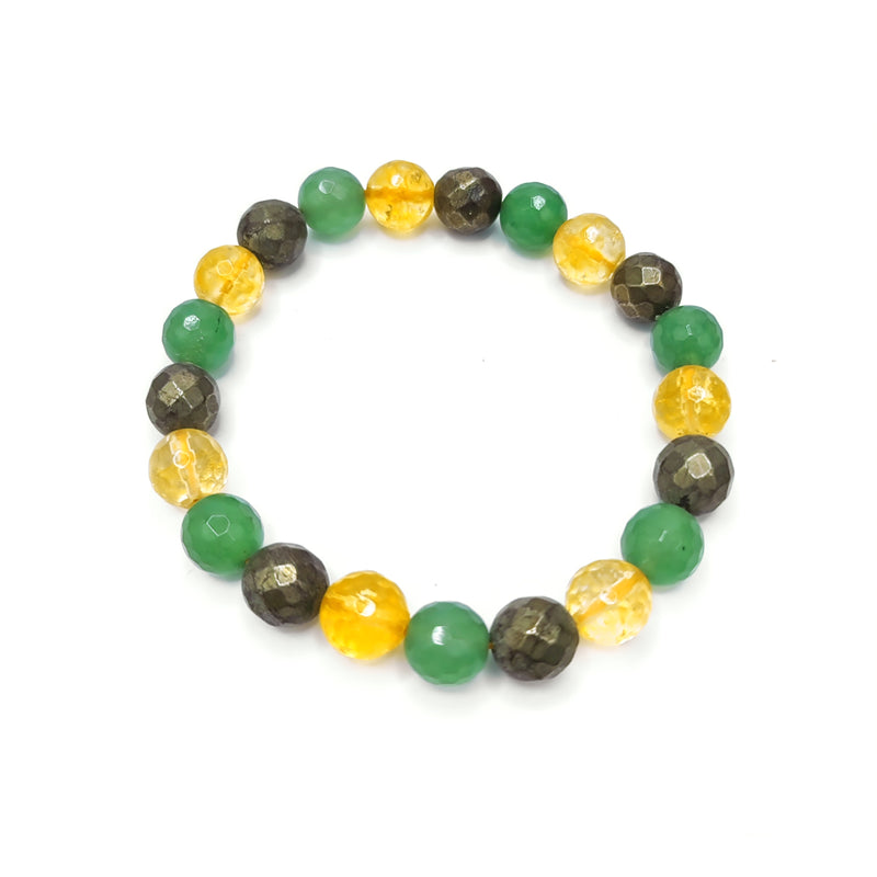 Prosperity Bracelet - Round Cut Beads