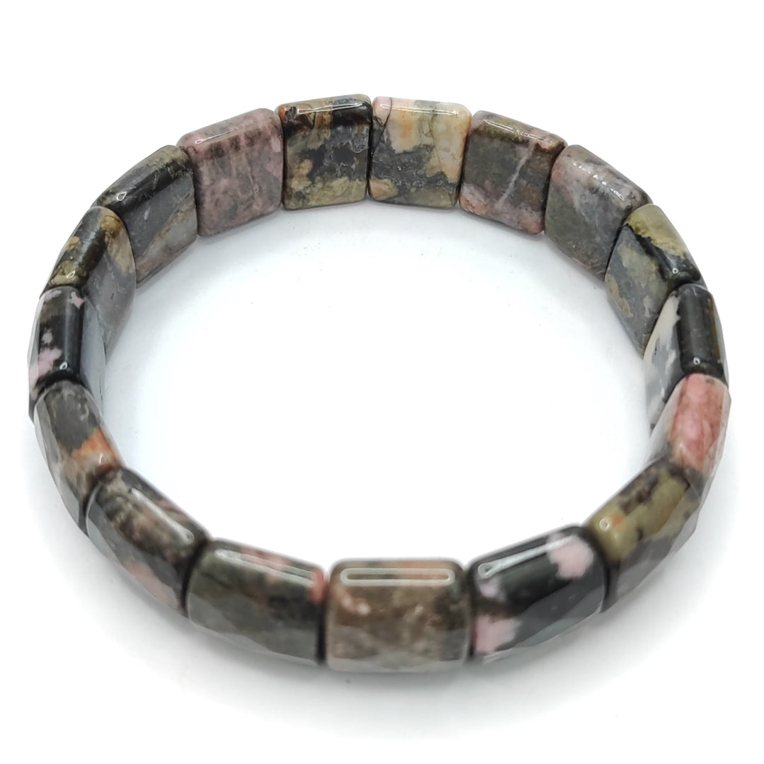 Rhodonite Bracelet:Love and Emotional Healing