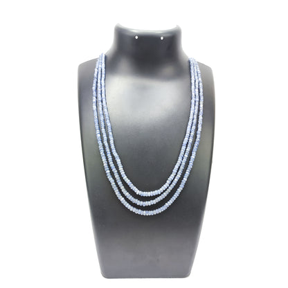 Blue Sapphire (3 Layered) Necklace