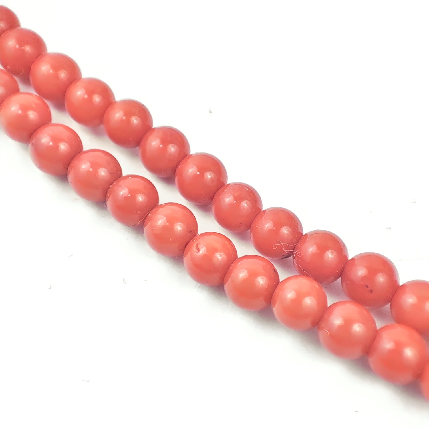 Coral Two Layered Necklace