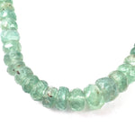 Emerald Semi Precious Single Layered 2mm Necklace