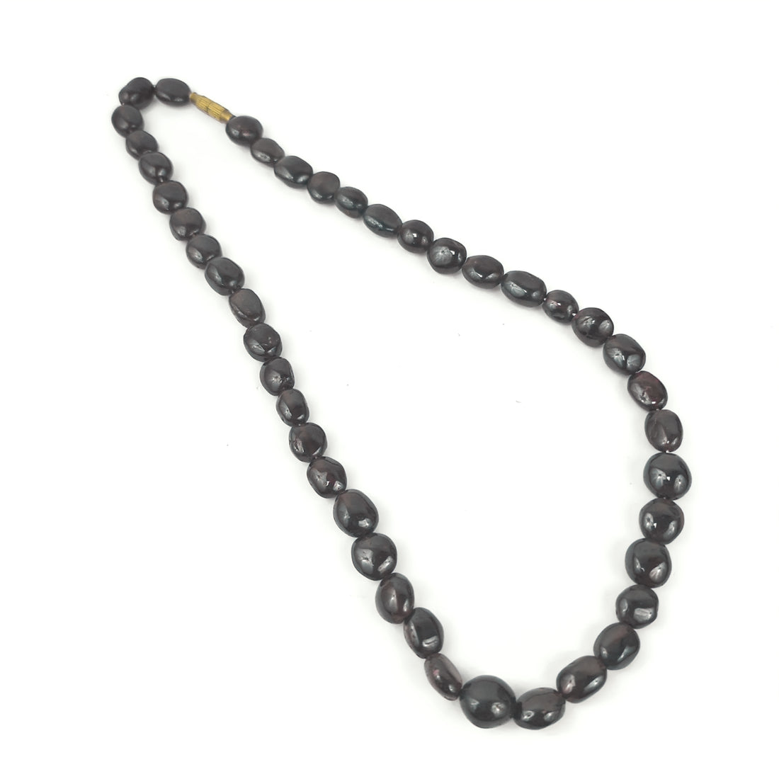 Garnet Big Petal Beads Necklace